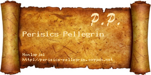 Perisics Pellegrin névjegykártya